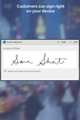 Street Invoice - Image screenshot of android app