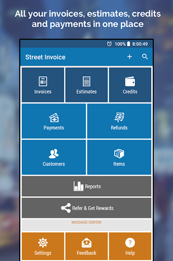 Street Invoice - Image screenshot of android app