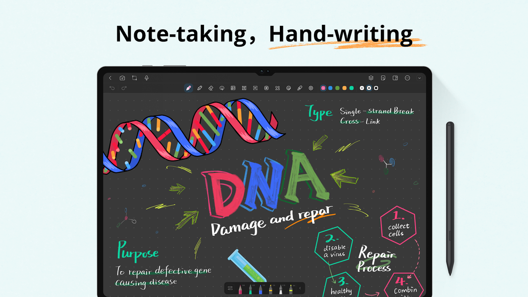 StarNote: Handwritten notes - عکس برنامه موبایلی اندروید