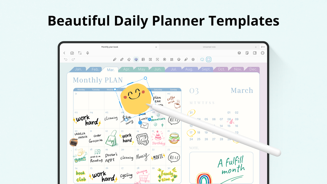 StarNote: Handwritten notes - عکس برنامه موبایلی اندروید