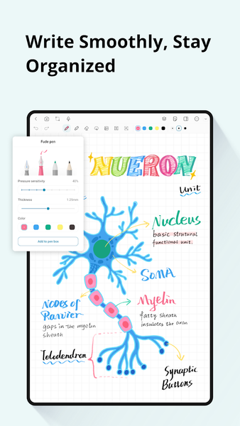 StarNote: Handwritten notes - عکس برنامه موبایلی اندروید
