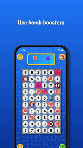 Digit Ninja - math logic game - عکس بازی موبایلی اندروید