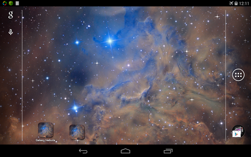 Galaxy Nebula Live Wallpaper - عکس برنامه موبایلی اندروید