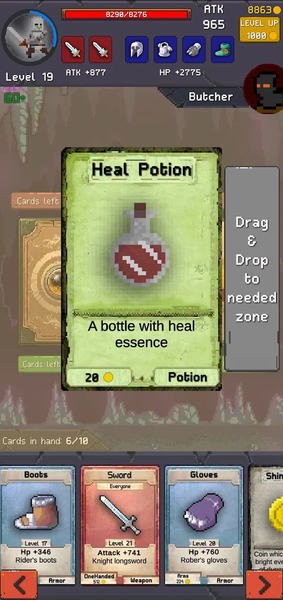 Dungeons of Dragons Roguelike - عکس بازی موبایلی اندروید