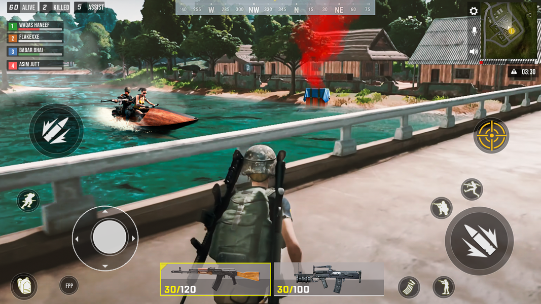 FPS Shooting Gun Games Offline - Gameplay image of android game