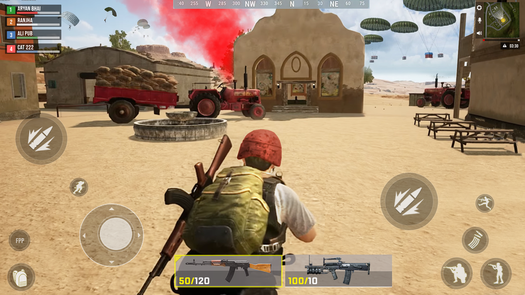 FPS Shooting Gun Games Offline - Gameplay image of android game