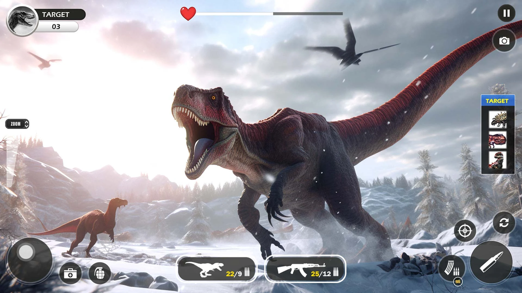 Real Dinosaur Hunter Epic Game - Gameplay image of android game