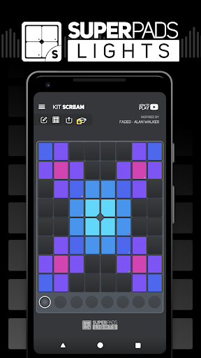 Super Pads Lights DJ Launchpad - Image screenshot of android app