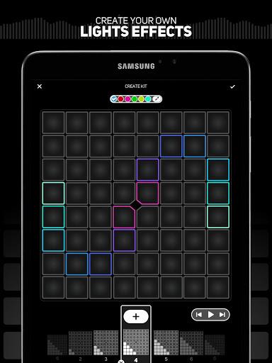 Super Pads Lights DJ Launchpad - Image screenshot of android app