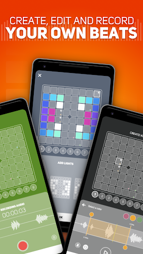 Super Pads Lights DJ Launchpad - Image screenshot of android app