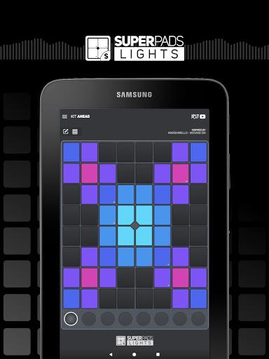 Super Pads Lights DJ Launchpad - Image screenshot of android app