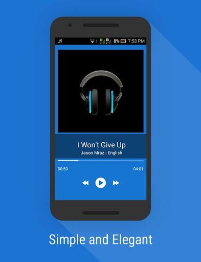 Shuffle Music Player - عکس برنامه موبایلی اندروید