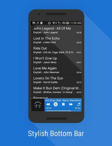 Shuffle Music Player - Image screenshot of android app