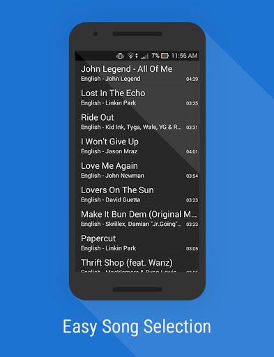 Shuffle Music Player - Image screenshot of android app