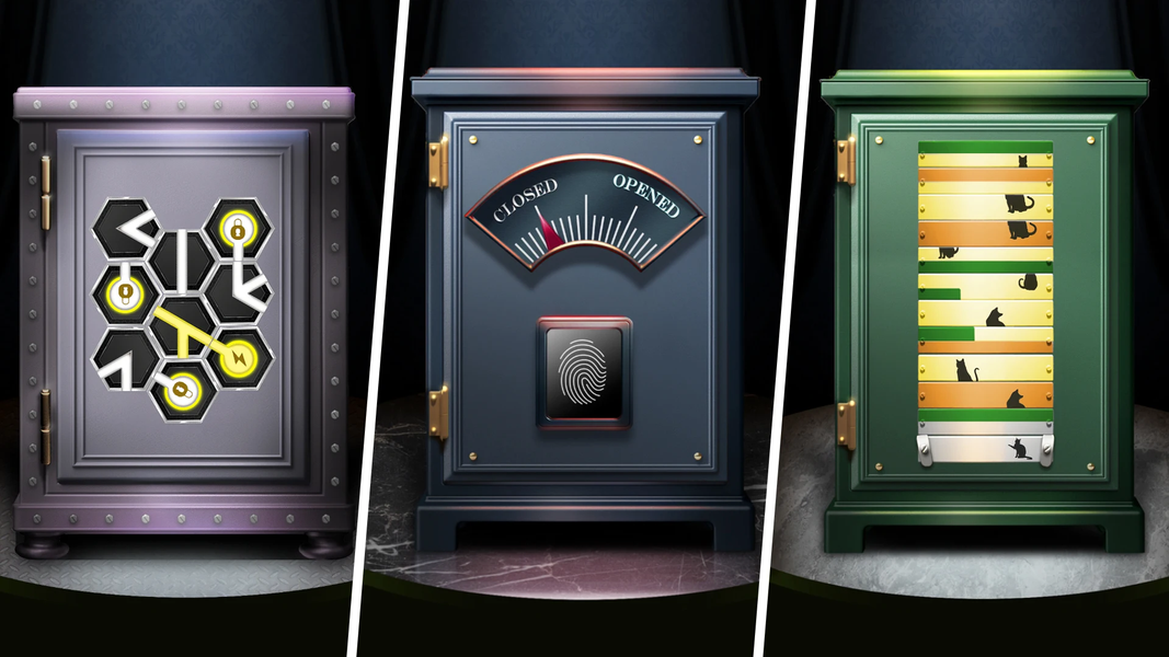 Open Secret Safe: Puzzle Boxes - عکس بازی موبایلی اندروید