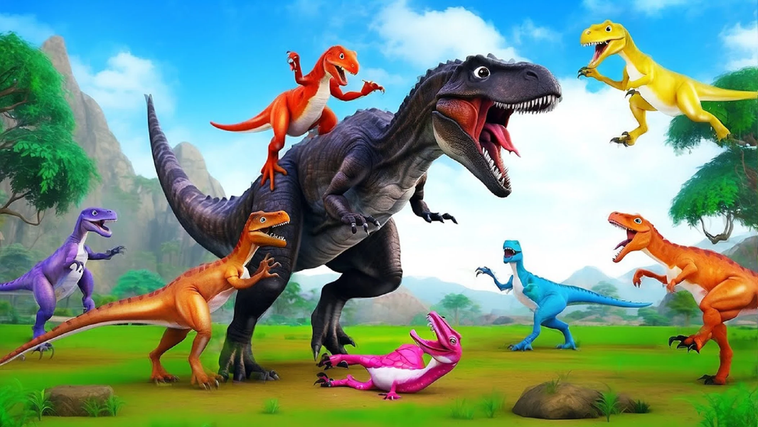Dinosaur Game Family Simulator - عکس بازی موبایلی اندروید