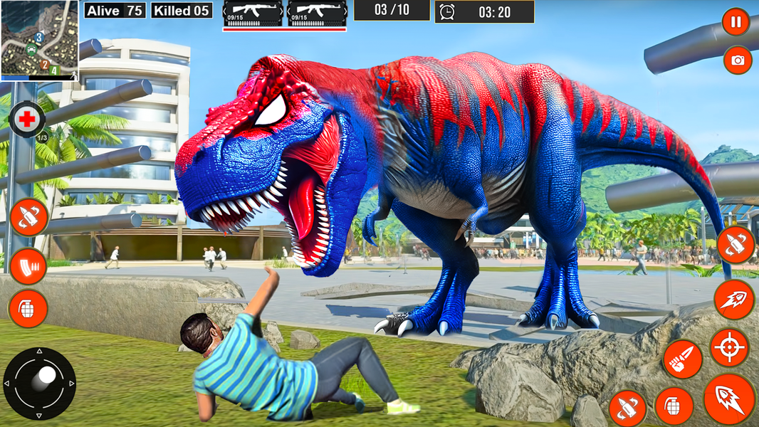 Dinosaur Game Family Simulator - عکس بازی موبایلی اندروید