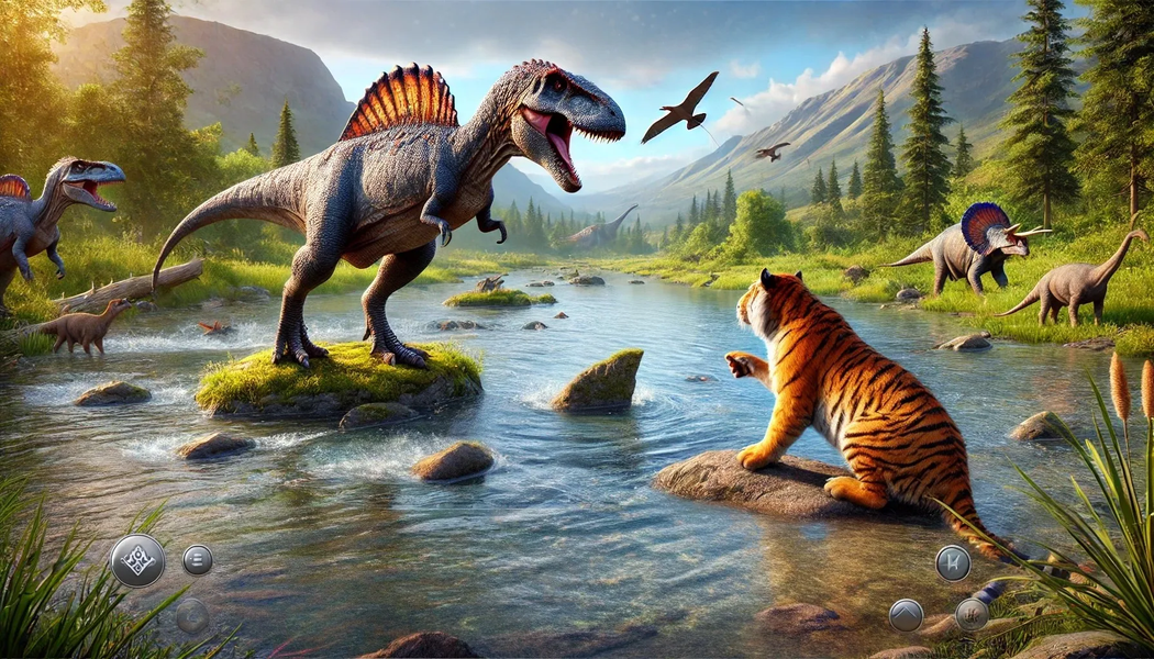Dinosaur Game Family Simulator - عکس بازی موبایلی اندروید