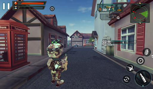 Mini Attack Counter Terrorist - Gameplay image of android game