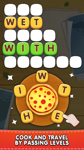 Word Pizza  - جدول پیتزای کلمات - عکس بازی موبایلی اندروید