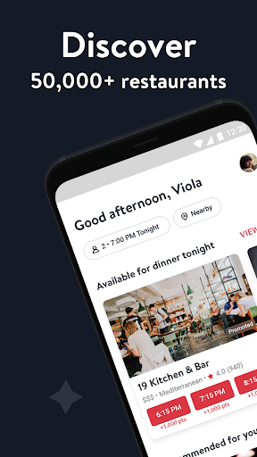 OpenTable - Image screenshot of android app