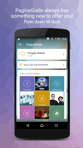 PagineGialle - Image screenshot of android app