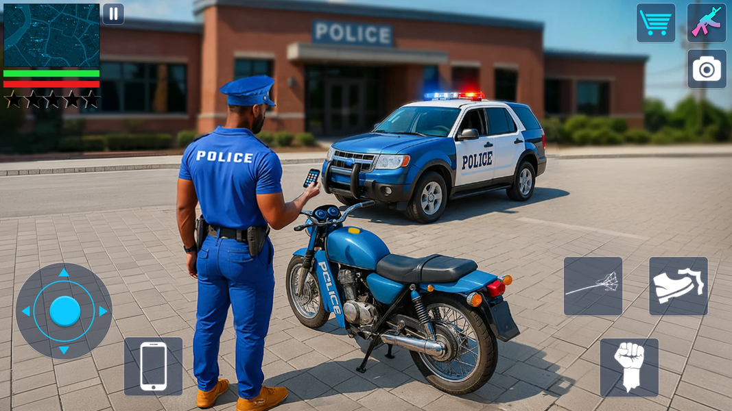 Openworld Police Simulator ۳D - عکس بازی موبایلی اندروید