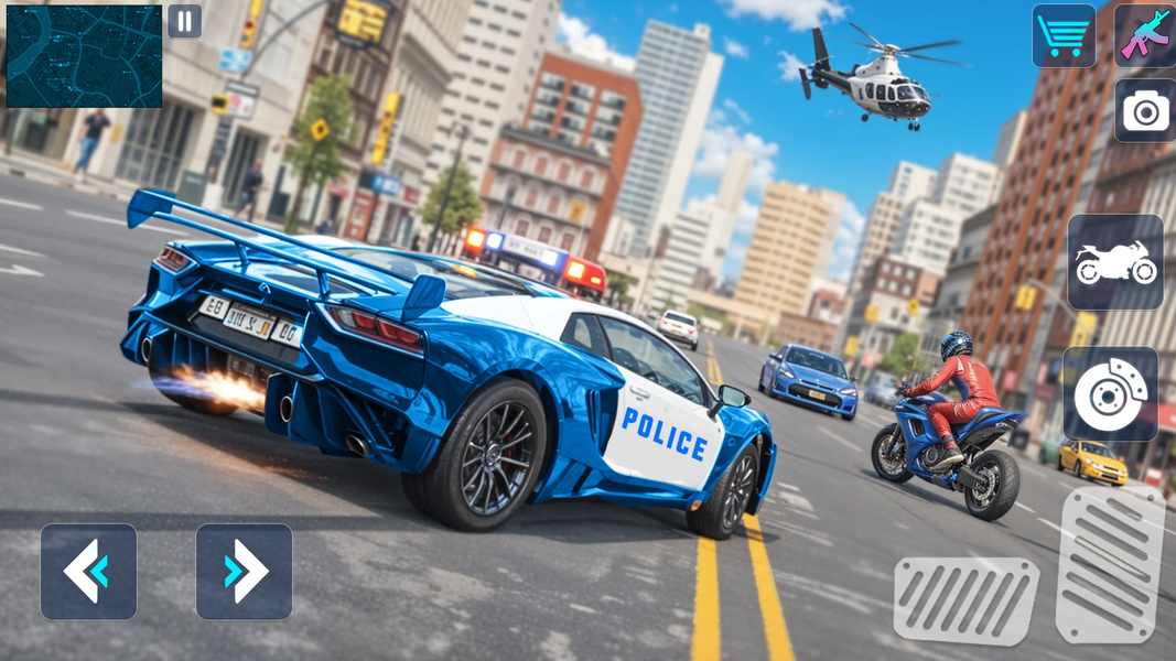 Openworld Police Simulator ۳D - عکس بازی موبایلی اندروید