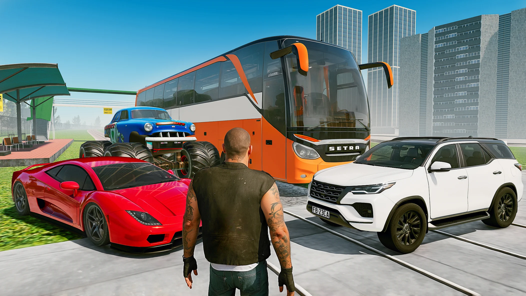 Indian Crime Driving Game - Gameplay image of android game