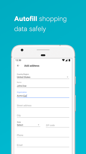 Opera browser beta with AI - Image screenshot of android app