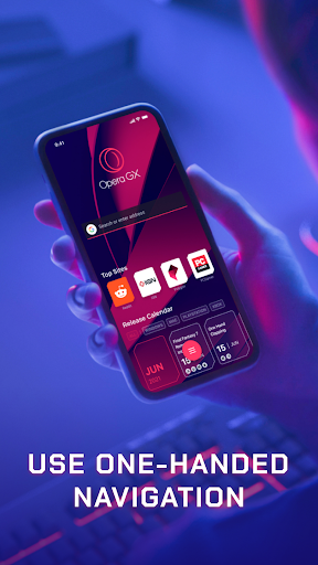 Opera GX: Gaming Browser - عکس برنامه موبایلی اندروید