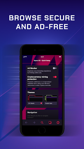Opera GX: Gaming Browser - عکس برنامه موبایلی اندروید