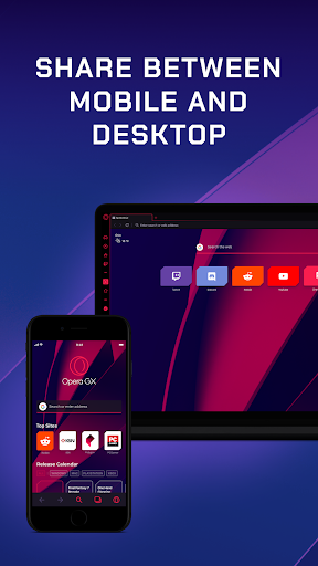 Opera GX: Gaming Browser - عکس برنامه موبایلی اندروید