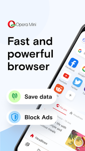 Opera Mini browser beta - Image screenshot of android app