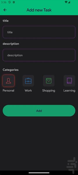 تودی دو | لیست کار ها - Image screenshot of android app