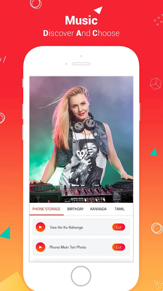 Lyrical.ly Music Video Maker - عکس برنامه موبایلی اندروید