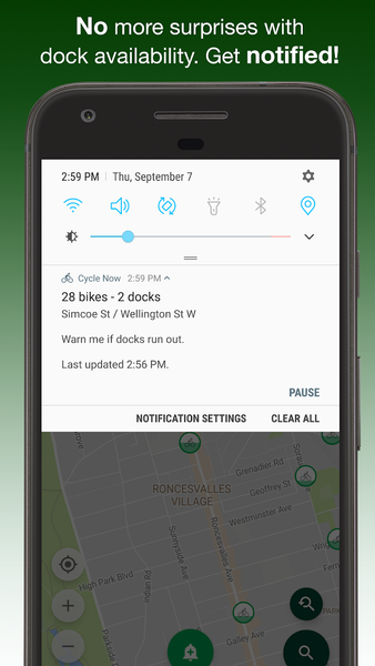 Cycle Now: Bike Share - Image screenshot of android app
