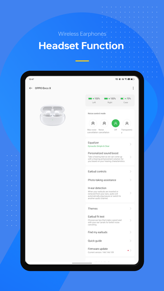 Wireless Earphones - عکس برنامه موبایلی اندروید