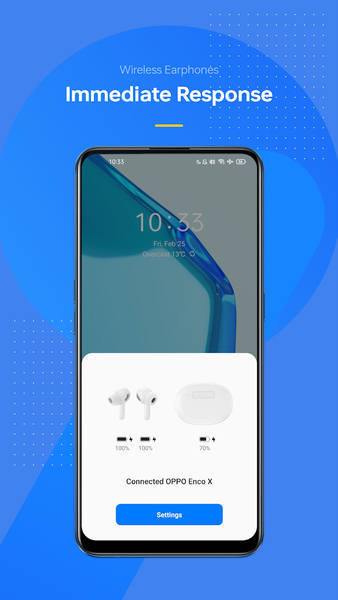 Wireless Earphones - Image screenshot of android app