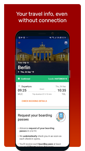 Opodo: Book cheap flights - Image screenshot of android app