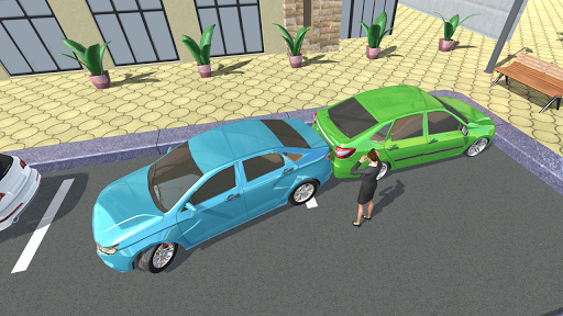 Russian Cars: Parking - Gameplay image of android game