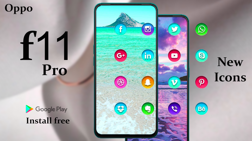 OPPO F27 Launcher & Themes - Image screenshot of android app