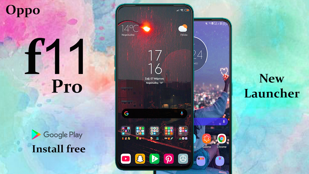 OPPO F27 Launcher & Themes - Image screenshot of android app