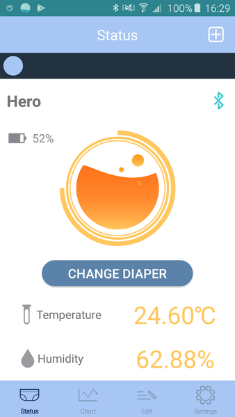 Opro۹ Adult SmartDiaper - عکس برنامه موبایلی اندروید