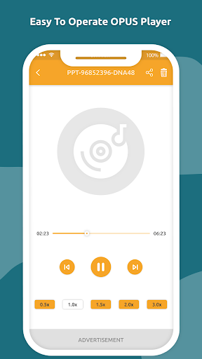 Opus Audio Player - Play Audio & Manage for WA - Image screenshot of android app