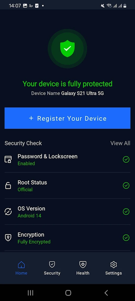OPSWAT Mobile App - عکس برنامه موبایلی اندروید