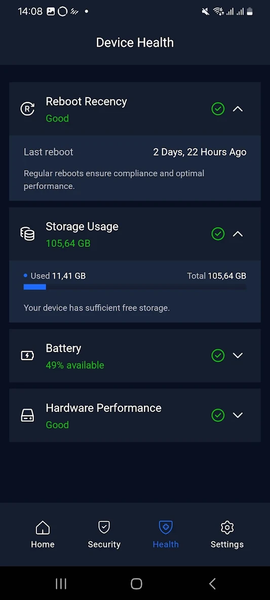 OPSWAT Mobile App - عکس برنامه موبایلی اندروید