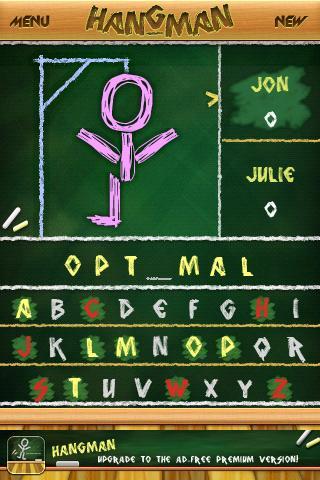 Hangman Free - عکس بازی موبایلی اندروید