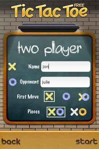 Tic Tac Toe Free - عکس بازی موبایلی اندروید