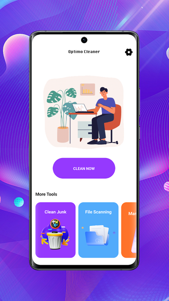 Optimo Cleaner - عکس برنامه موبایلی اندروید